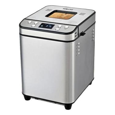 Imagem de Máquina Pão Panificadora Automática Inox Elétrica Domestica Caseiro 12