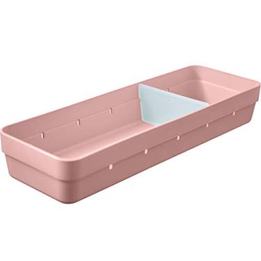 Imagem de Organizador de Gavetas Quarto Organizador de Maquiagem Biju Porta Treco Multiuso Rosa Quartzo