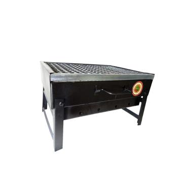 Imagem de Churrasqueira Malinha Portátil Com Grelha Galvanizada 22x35x13cm