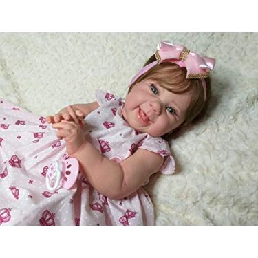 Imagem de Bebê Reborn Menina Princesa Realista + Enxoval