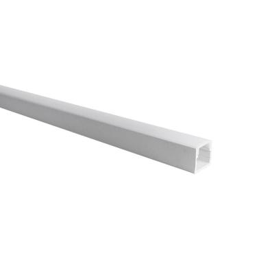 Imagem de Perfil de Sobrepor para Fita Led Blumenau Line 17mm com 1 metro Branco Fosco