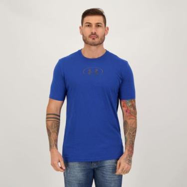 Imagem de Camiseta Under Armour Only Way Is Through Azul