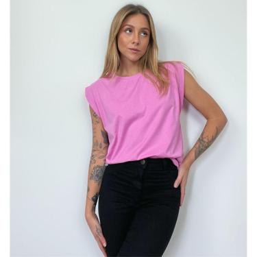 Imagem de Camiseta Aveloz Feminina Muscle Tee Rosa Blush