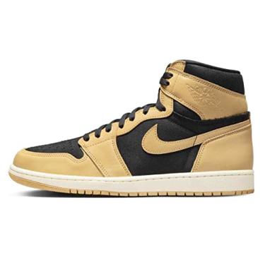 Imagem de Jordan Mens Air Jordan 1 Retro High OG Heirloom Vachetta Tan/Black-Sail 555088-202 11