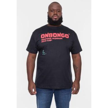 Imagem de Camiseta Onbongo Plus Size Rocks Preta