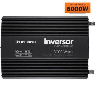 Imagem de Inversor de Onda Modificada 3000W 12Vdc/127V PW12-1 Off Grid Hayonik [F003]