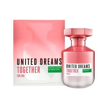 Imagem de United Dreams Together United Colors Of Benetton Eau De Toilette 80Ml - Perfume Feminino