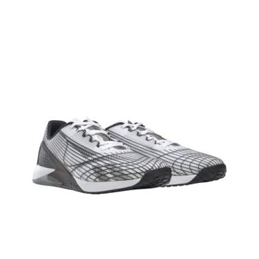 Imagem de Reebok T nis masculino Nano X1 Pursuit, Ftwr Branco/Core Preto/Ftwr Branco, 8.5