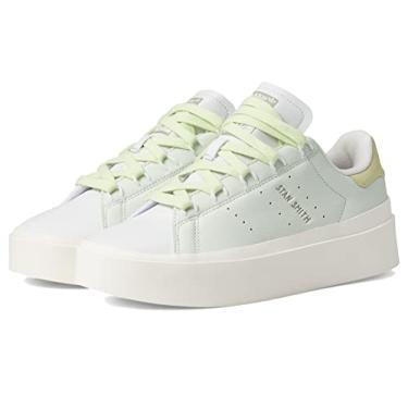 Imagem de adidas Originals Tênis feminino Stan Smith Bonega, Linho verde/linho verde/quase limão, 5