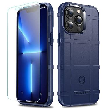 Imagem de LABILUS Capa para iPhone 13 Pro, capa protetora tática tática resistente à queda de 2,4 m à prova de quedas compatível com iPhone 13 Pro (6,1 polegadas) - azul marinho