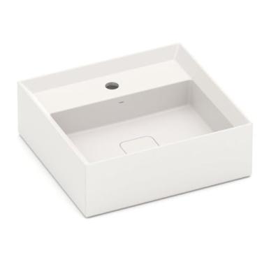 Imagem de Kit 3 Cubas de Apoio Retangular com Mesa 450x420 Platinum P6 Incepa Bege