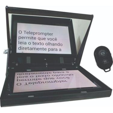 Imagem de Teleprompter Super 12.9  Dslr/webcam + Controle Remoto Simpl - Texano