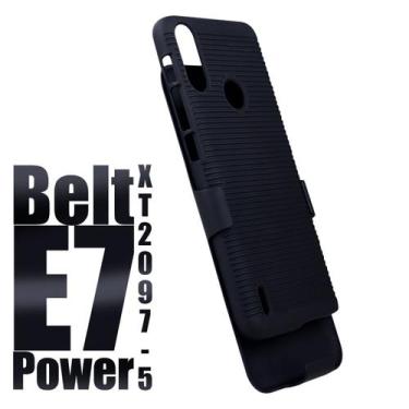 Imagem de Capa Clip Belt Compativel Moto E7 Power XT2097 6.5 Suporte Cinto E Mes