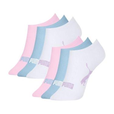 Imagem de 6 Pares De Meias Sapatilha Cano Baixo Esportiva Sport - Selene, 34 a 3