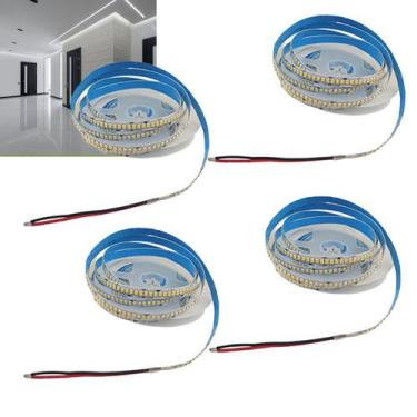 Imagem de Fita Led 240 Leds 5 Metros 16W 6500K Kit 4 Unidades Sala Quarto Sanca 