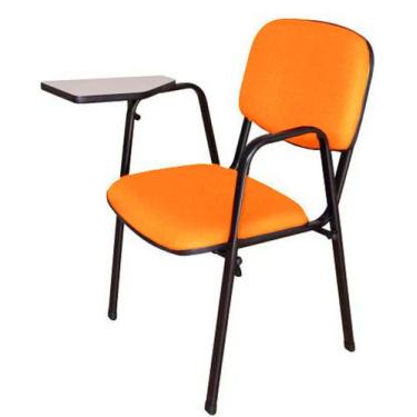 Imagem de Cadeira Universitária para Auditórios Linha Hotel Laranja - Design Off