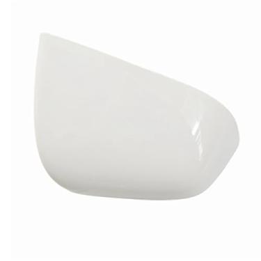 Imagem de Capa de espelho lateral adequada para Tesla Model Y 2020 2021 2022 2023 Tampa de espelho retrovisor (branca, lado esquerdo do motorista)