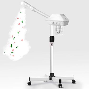 Imagem de Chetunju Vaporizador Facial Profissional para Atomizador Umidificador de Ozônio, Altura e Ângulo Ajustáveis, Vaporizador Facial, Pele Limpa, Firmando Os Poros e Hidratante Adequado para Uma Beleza, Spa, Em Casa