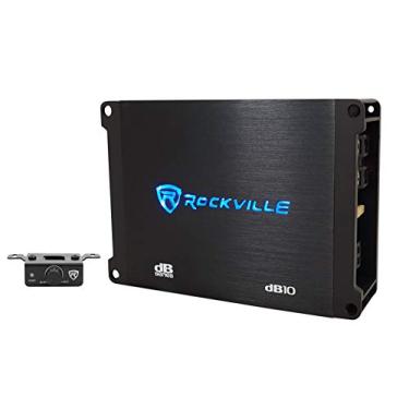 Imagem de Rockville dB10 800 W Peak Mono Amplificador de Áudio para Carro 200 W RMS @ 4 Ohms