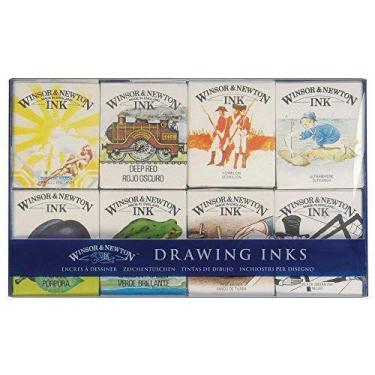 Imagem de Winsor & Newton Tinta Para Desenho William Collect 8 Unidades
