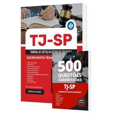 Imagem de Combo TJ-SP - Escrevente Técnico Judiciário - Editora Solução