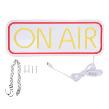 Imagem de No Sinal de Néon Air, na Luz de Néon de Ar 40x15cm Com Cores Vivas para Os Jogadores de Streamers de Gravação de Estúdio Decoração de Parede