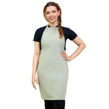 Imagem de Avental saia largo caqui profissional - Demorgan Uniformes, Caqui, UN