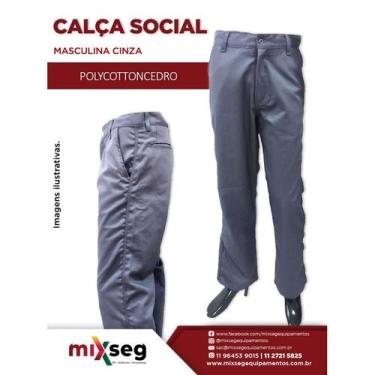 Imagem de Calça Social Masculina Cinza - MixSeg, 54