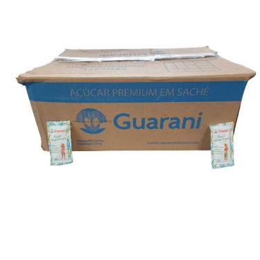 Imagem de Açucar Refinado Caixa c/1.000 unids de sachê 5G cada - Guarani