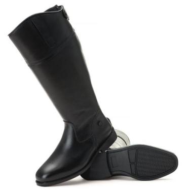 Imagem de Bota Montaria Em Couro Preta - Casa da Butina, 38