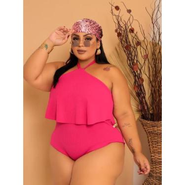 Imagem de Blusa Body Bory Bori Babado Regata Blusinha Camiseta Plus Size Bloguer