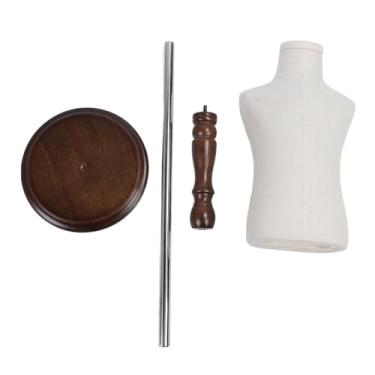 Imagem de Vestido infantil Formulário de mannequim Portátil Estrutura estável Versátil Roupas de criança exibir crianças Bustimento corporal Formulário Manequim para loja Loja de lojas