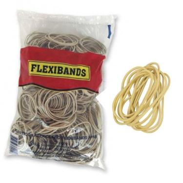 Imagem de Elástico Latex 550un 500g Dinheiro Escritório Organização - Fulgor