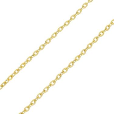 Imagem de Corrente Feminina Bailarina 45cm 1,85mm Ouro 18k 750 Amarelo