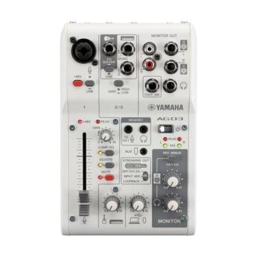 Imagem de Mesa de Som AG03MK2 Branca 1un