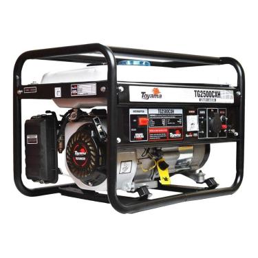 Imagem de GERADOR TOYAMA GASOLINA TG2500CXH MONOFASICO 220V 2200W PARTIDA MANUAL COM SENSOR DE OLEO