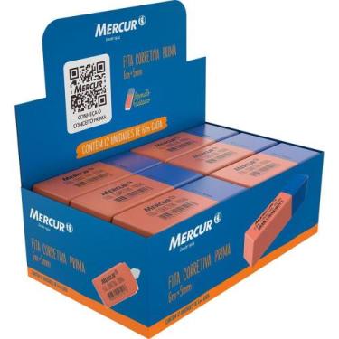 Imagem de Corretivo em Fita Prima 5MMX6M CX.C/12 - Mercur