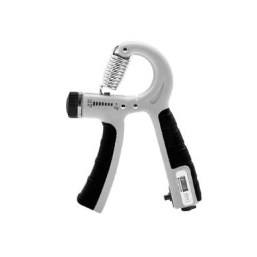 Imagem de Aderência de mão Hand grip 5-60KG Exercite a força do antebraço e dos dedos(cinza,1pcs)