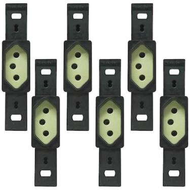 Imagem de Kit 6 Conjunto 1 Tomada 2p+t 20a 250v Silentoque Pial