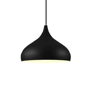 Imagem de CHENKUI Luminária pendente vintage industrial Macaron Abajur metal atmosfera luz de teto, base E26/E27 luminária de teto ajustável rústica para ilha de cozinha, restaurante, bar