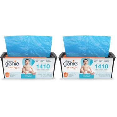 Imagem de Recarga Diaper Genie Easy Roll de 30 Bolsas con Control de Olores, Paq