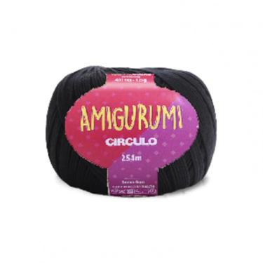 Imagem de Linha Amigurumi Circulo 125g, 8990 Preto