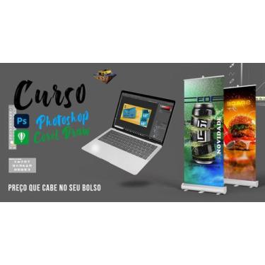 Imagem de curso de photoshop e corel draw