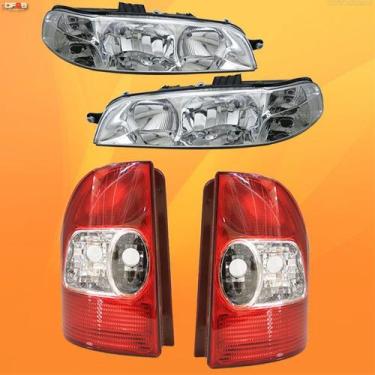 Imagem de Par Farol E Lanterna Fiat Strada 2001 2002 2003 2004 03 04 - JCV