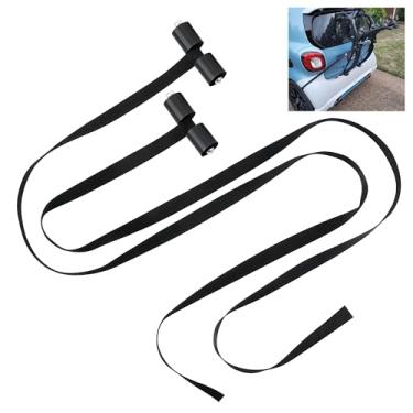 Imagem de Dunkive Correias de substituição para bicicletas, compatível com suporte de porta-malas Saris, compatível com bones, Bones EX, acessórios de amortecedor de borracha macia Guardian protegem Hatchback e