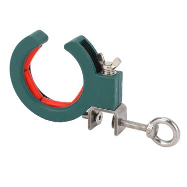 Imagem de POCREATION Suporte de Cabos Com Rolo, Polia de Nylon para Puxar Fios Em Aço Inoxidável Com Grampo Ajustável para Trilhos Internos e Externos, Cantos, Construção e Projetos Elétricos