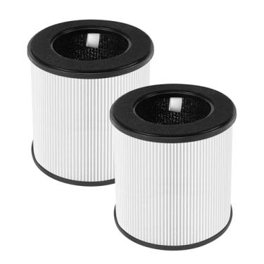 Imagem de Filtro de substituição para purificador de ar B-D02L M05, compatível com purificadores de ar MOOKA B-D02L, MOOKA M05, KOIOS B-D02L e VEWIOR B-D02U, pacote com 2