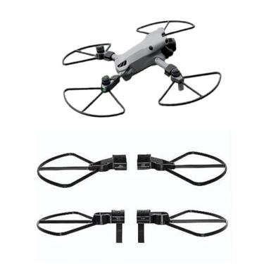 Imagem de Protetor de hélice compatível com DJI Mini 5 Pro – protetor anticolisão com trem de pouso, protetor de lâmina removível de liberação rápida compatível com acessórios DJI Mini 5 Pro, à prova de choque