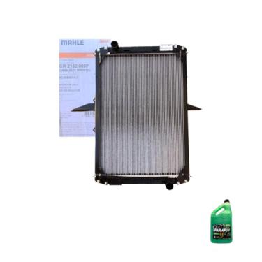 Imagem de Kit Radiador Ford Cargo 815E 10/ + Aditivo Radiador Paraflu Verde Pronto Uso 5