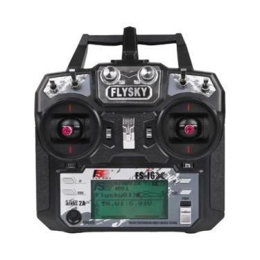Imagem de Transmissor RC FLYSKY FS-i6x 6/10CH 2.4G Com Receptor IA6B IA10B Para 